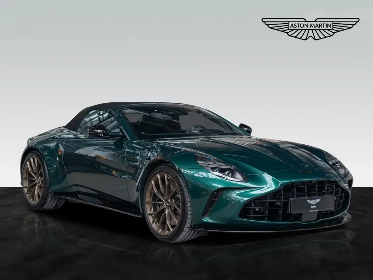Aston Martin Vantage V8 Spider 2026 — Courchevel Luxury Car Rental, Courchevel. The Aston Martin Vantage V8 Spider pairs 665 hp with a roofless cabin built for two, and…
