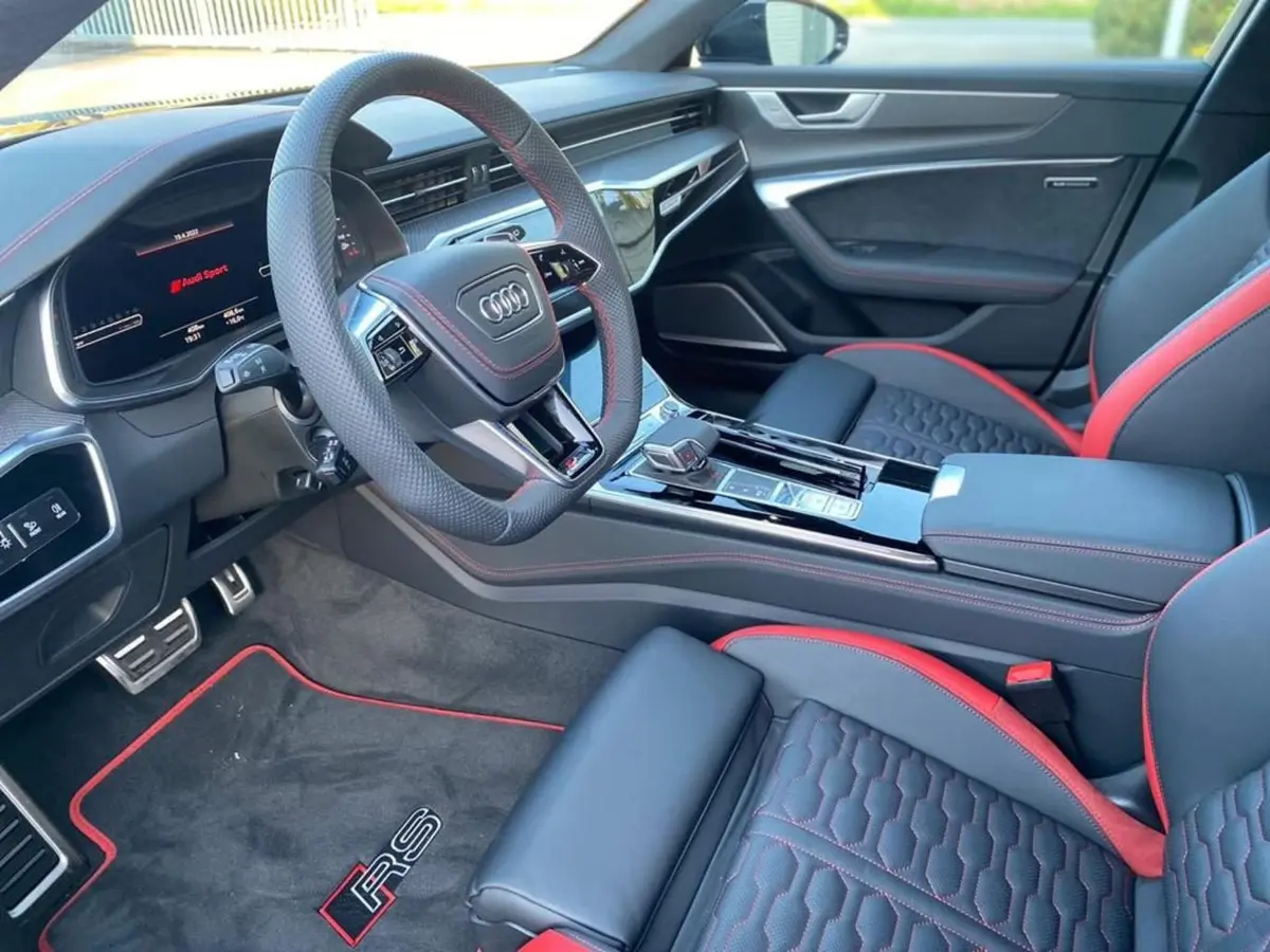 Audi RS6 2022, front view — Courchevel Luxury Car Rental, Courchevel. The Audi RS6 pairs a quattro all-wheel-drive platform with 591 hp, a combination that…