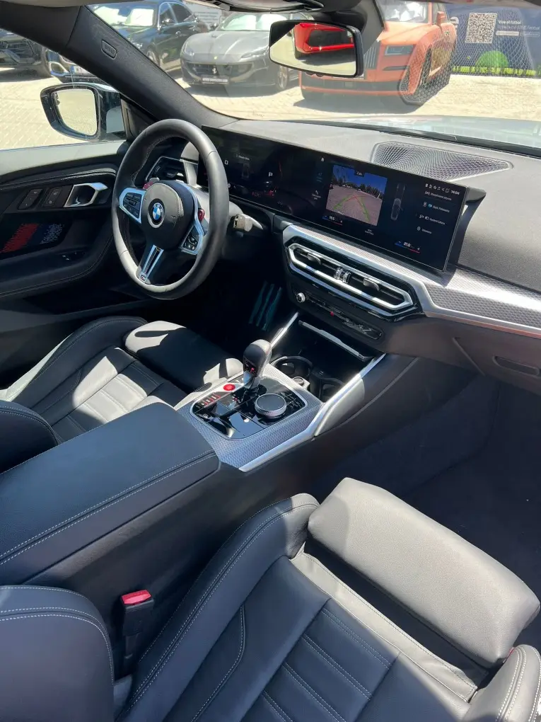 BMW M2 2024, front view — Courchevel Luxury Car Rental, Courchevel. The 2024 BMW M2 brings 460 hp to a compact, four-seat sport coupe, the kind of car that…