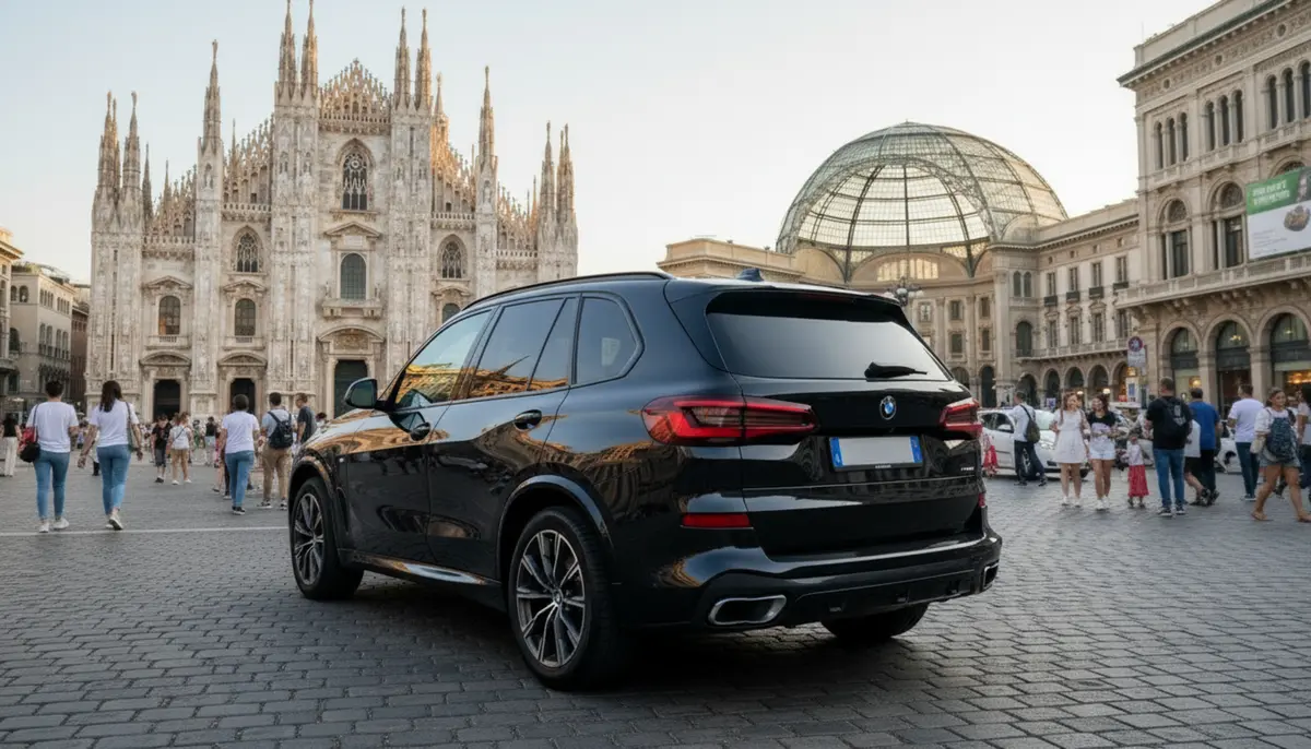 BMW X5 4.0i M 2025, exterior — Courchevel Luxury Car Rental, Courchevel. The 2025 BMW X5 4.0i M brings 381 hp and five seats to the kind of driving Courchevel…
