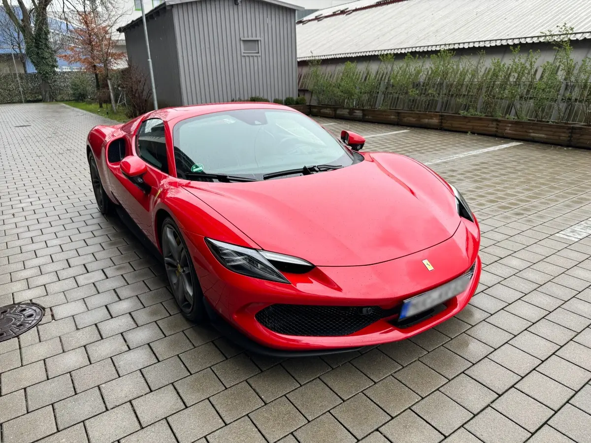 Ferrari 296 GTS Spider 2024, front view — Courchevel Luxury Car Rental, Courchevel. The Ferrari 296 GTS Spider brings 819 hp to a two-seat, drop-top format that rewards a…