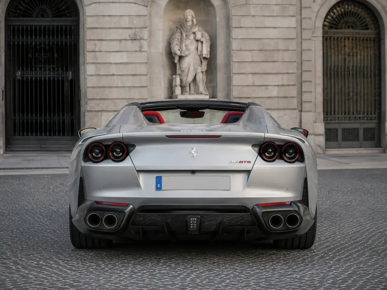 Ferrari 812 GTS 2024, exterior — Courchevel Luxury Car Rental, Courchevel. The Ferrari 812 GTS is a naturally aspirated V12 statement, 800 hp sent to the rear…