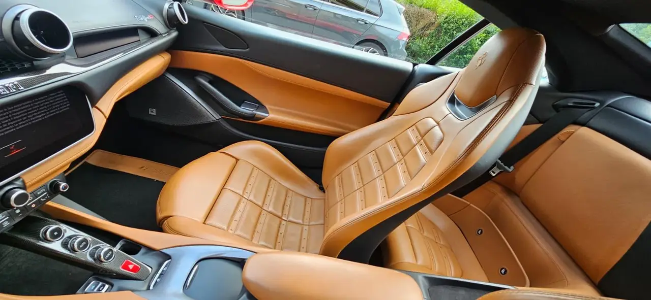 Ferrari Portofino M 2023, rear view — Courchevel Luxury Car Rental, Courchevel. The Ferrari Portofino M pairs a 620 hp V8 with real usability: four seats, a retractable…
