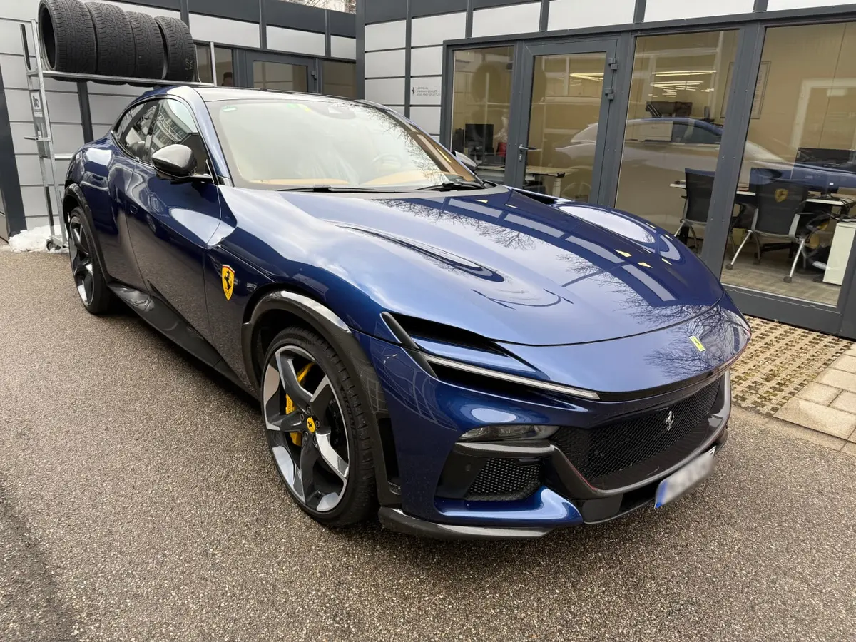 Ferrari Purosangue 2024 — Courchevel Luxury Car Rental, Courchevel. The Purosangue is Ferrari's answer to a genuine contradiction: five real seats and 715 hp…