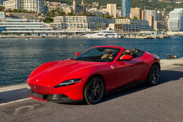 Ferrari Roma Spider 2024 — Courchevel Luxury Car Rental, Courchevel