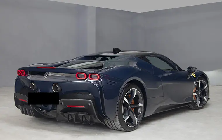 Ferrari SF90 Stradale 2025, interior — Courchevel Luxury Car Rental, Courchevel. The Ferrari SF90 Stradale sits at the top of the marque's current line-up, pairing a…