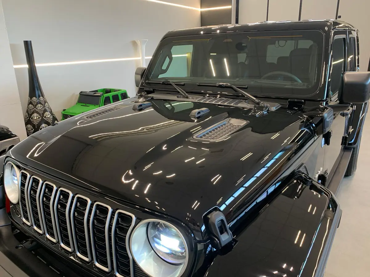 Jeep Wrangler 2025, dashboard — Courchevel Luxury Car Rental, Courchevel. The 2025 Jeep Wrangler brings a different kind of confidence to Courchevel than the…