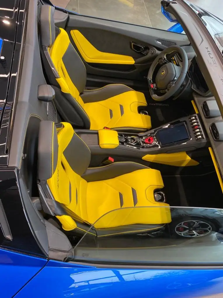 Lamborghini Huracan Evo Spyder 2022, exterior — Courchevel Luxury Car Rental, Courchevel. The Lamborghini Huracan Evo Spyder brings a naturally theatrical V10 note to Courchevel,…