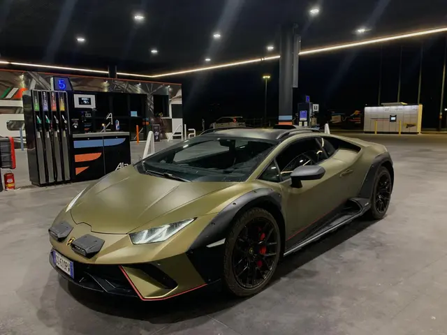 Lamborghini Huracan Sterrato 2024 — Courchevel Luxury Car Rental, Courchevel
