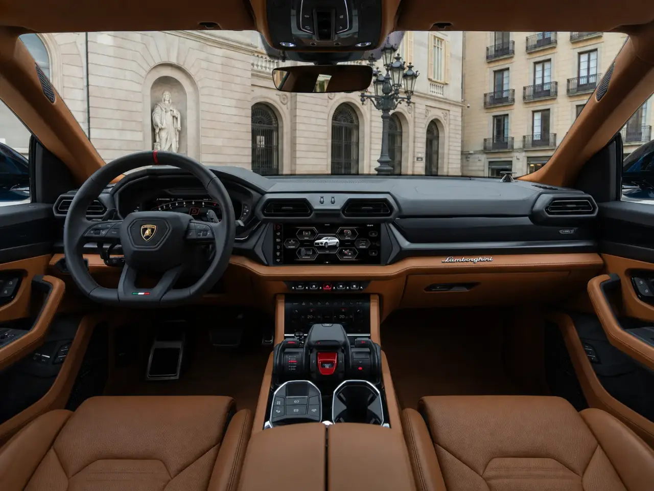 Lamborghini Urus SE 2025, dashboard — Courchevel Luxury Car Rental, Courchevel. The Lamborghini Urus SE brings 800 hp and five seats together in a shape built for the…