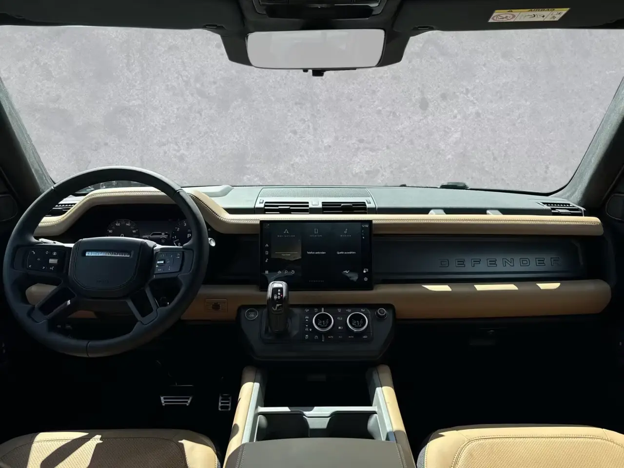 Land Rover Defender 2024, rear view — Courchevel Luxury Car Rental, Courchevel. The 2024 Land Rover Defender brings a different character to the fleet than the lower,…
