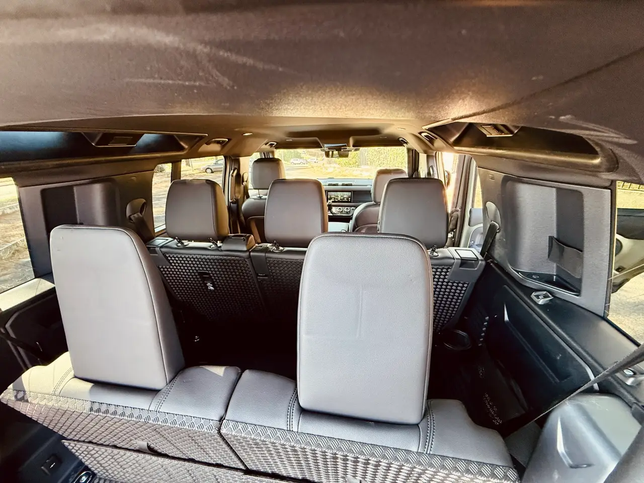 Land Rover Defender X-Dynamic 7 seater 2024, exterior — Courchevel Luxury Car Rental, Courchevel. The Defender X-Dynamic's seven seats and boxy, upright cabin make it one of the few…