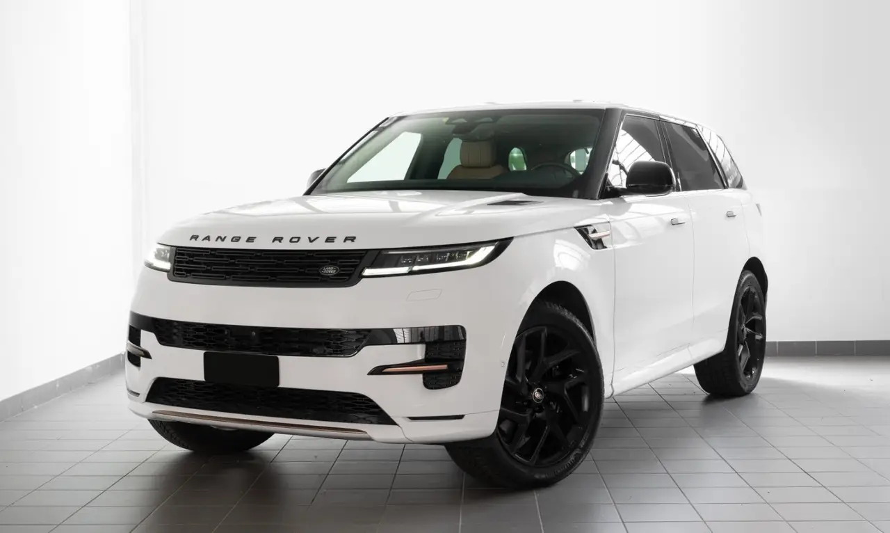 Land Rover Range Rover Sport 2025, rear view — Courchevel Luxury Car Rental, Courchevel. The 2025 Range Rover Sport brings 400 hp and five seats to the kind of driving that…