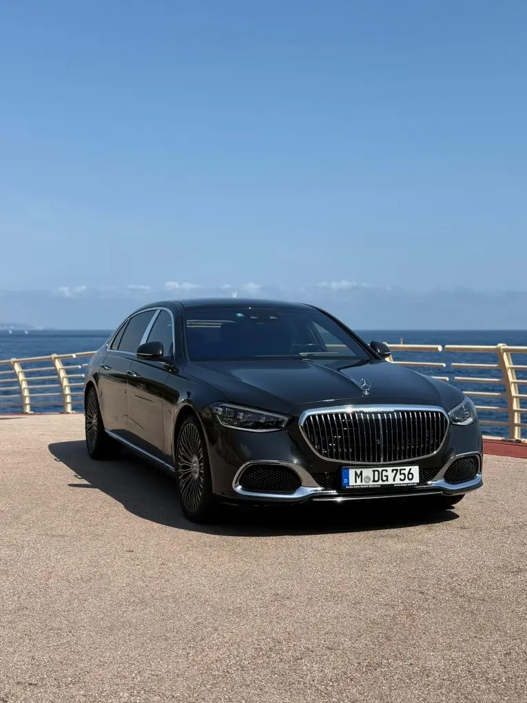 Maybach S580 2023 — Courchevel Luxury Car Rental, Courchevel. The Maybach S580 is built for arrival, not attack. Its 503 hp V8 moves the car with a…