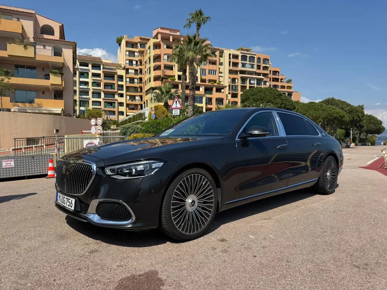 Maybach S580 2023, dashboard — Courchevel Luxury Car Rental, Courchevel. The Maybach S580 is built for arrival, not attack. Its 503 hp V8 moves the car with a…
