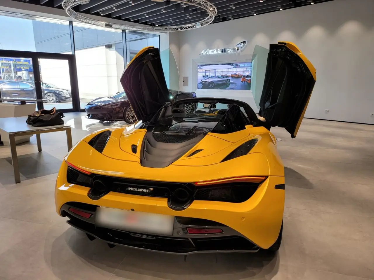 McLaren 720S Spider 2022, interior — Courchevel Luxury Car Rental, Courchevel. The McLaren 720S Spider brings 720 hp to a two-seat cockpit built around a carbon…