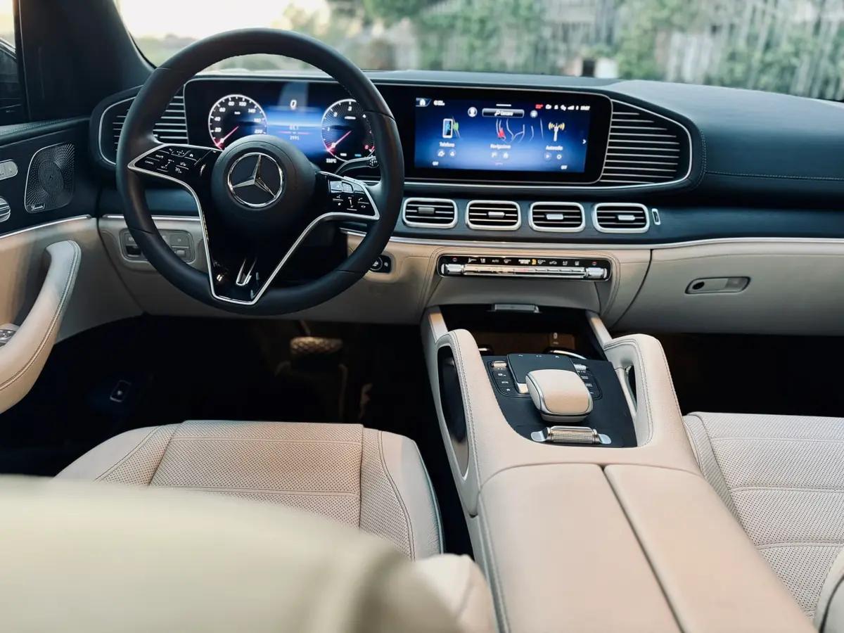 Mercedes Benz GLE 450 AMG 2024, exterior — Courchevel Luxury Car Rental, Courchevel. The Mercedes Benz GLE 450 AMG pairs a 367 hp six-cylinder with the kind of cabin space…