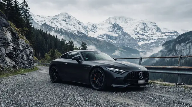 Mercedes Benz GT63 AMG Coupe 2024 — Courchevel Luxury Car Rental, Courchevel