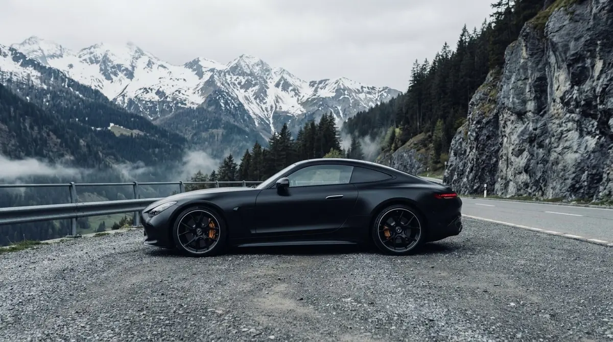 Mercedes Benz GT63 AMG Coupe 2024, exterior — Courchevel Luxury Car Rental, Courchevel. The 2024 Mercedes Benz GT63 AMG Coupe pairs a 577 hp engine with a strict two-seat cabin,…