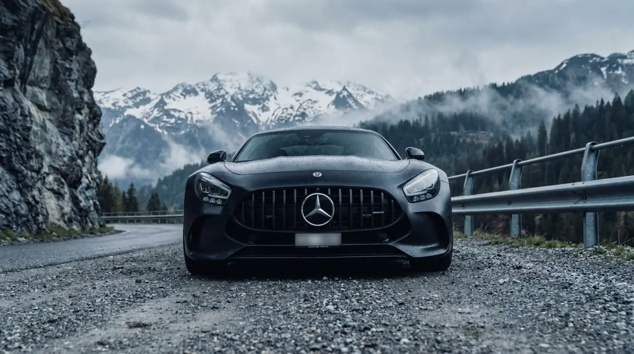 Mercedes Benz GT63 AMG Coupe 2024, interior — Courchevel Luxury Car Rental, Courchevel. The 2024 Mercedes Benz GT63 AMG Coupe pairs a 577 hp engine with a strict two-seat cabin,…