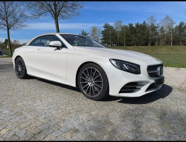 Mercedes Benz S560 Cabrio 2021 — Courchevel Luxury Car Rental, Courchevel