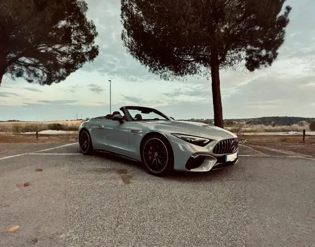 Mercedes Benz SL63 Cabrio 2023 — Courchevel Luxury Car Rental, Courchevel