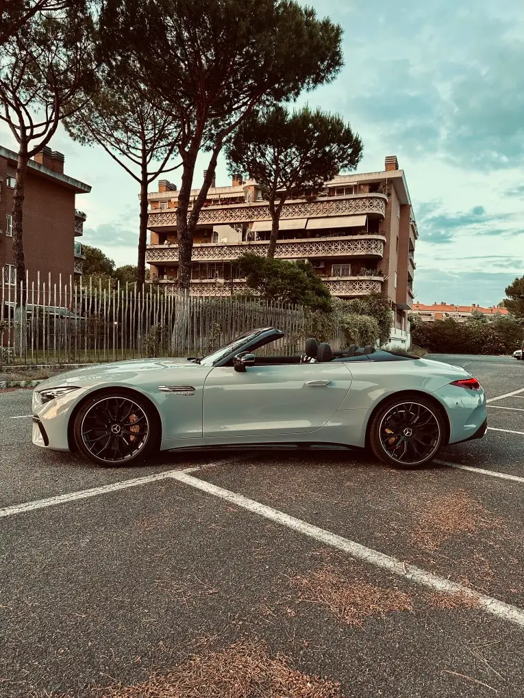 Mercedes Benz SL63 Cabrio 2023, exterior — Courchevel Luxury Car Rental, Courchevel. The Mercedes-Benz SL63 Cabrio pairs a 585 hp V8 with the two-door SL's long bonnet and…
