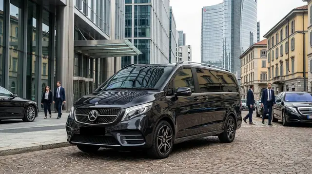 Mercedes V Class 2026 — Courchevel Luxury Car Rental, Courchevel