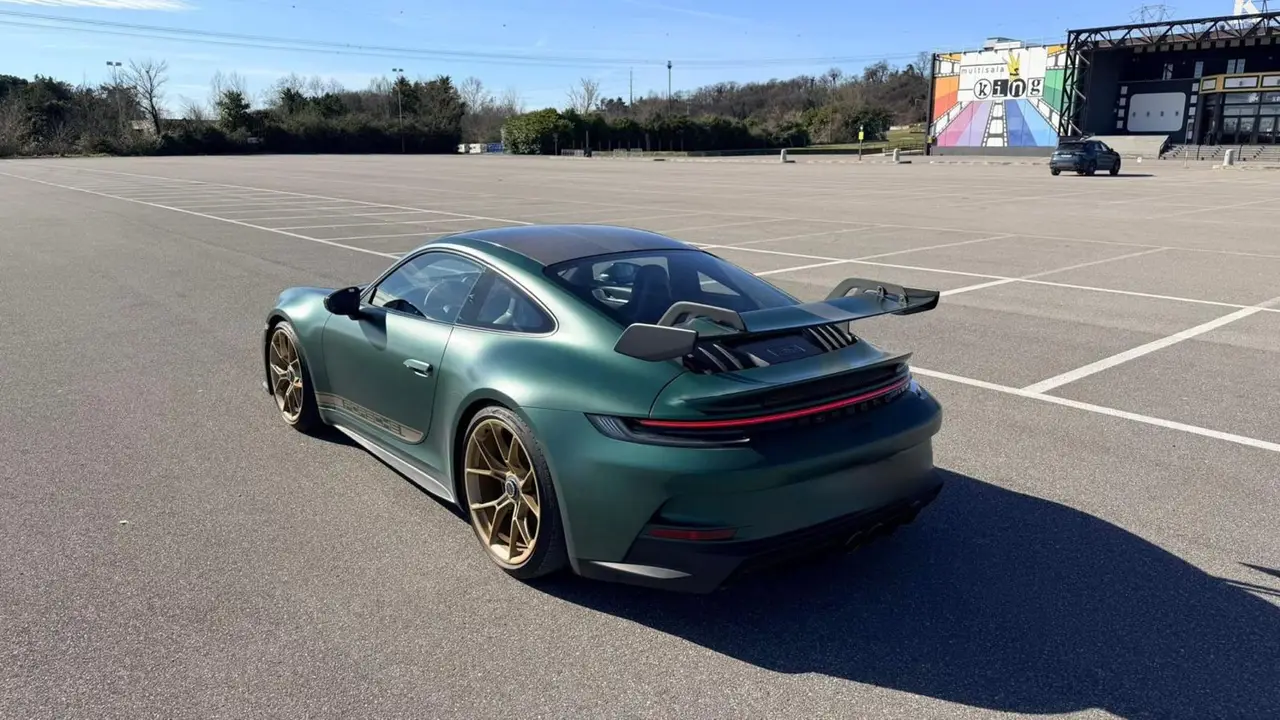 Porsche 911 GT3 2026, front view — Courchevel Luxury Car Rental, Courchevel. The 2026 Porsche 911 GT3 is built for drivers who want direct feedback from the road…