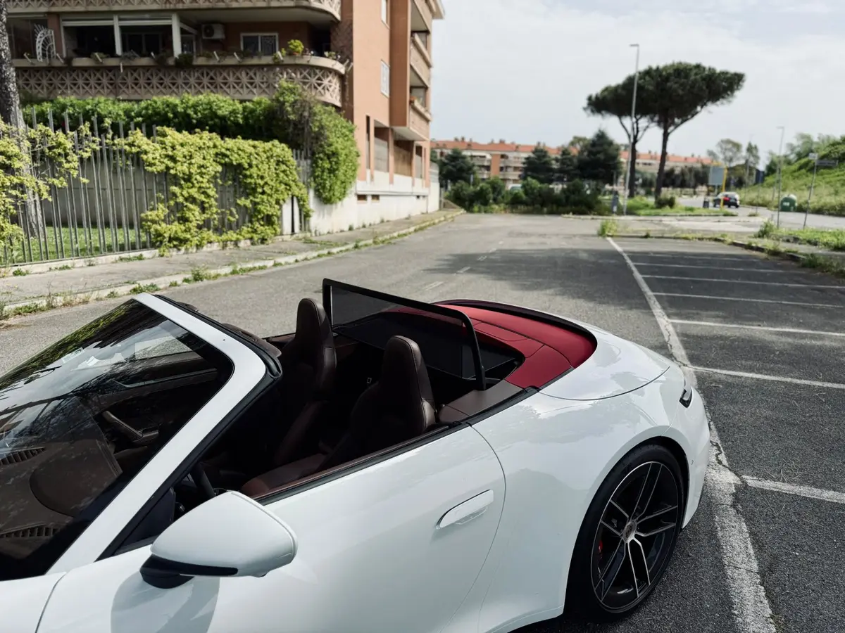 Porsche 992.2 Carrera 4 GTS Cabrio 2025, exterior — Courchevel Luxury Car Rental, Courchevel. The Porsche 992.2 Carrera 4 GTS Cabrio pairs 540 hp with all-wheel drive, a combination…