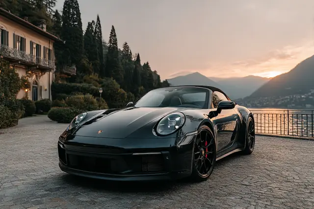 Porsche 992 Carrera 4 GTS Cabrio 2024 — Courchevel Luxury Car Rental, Courchevel