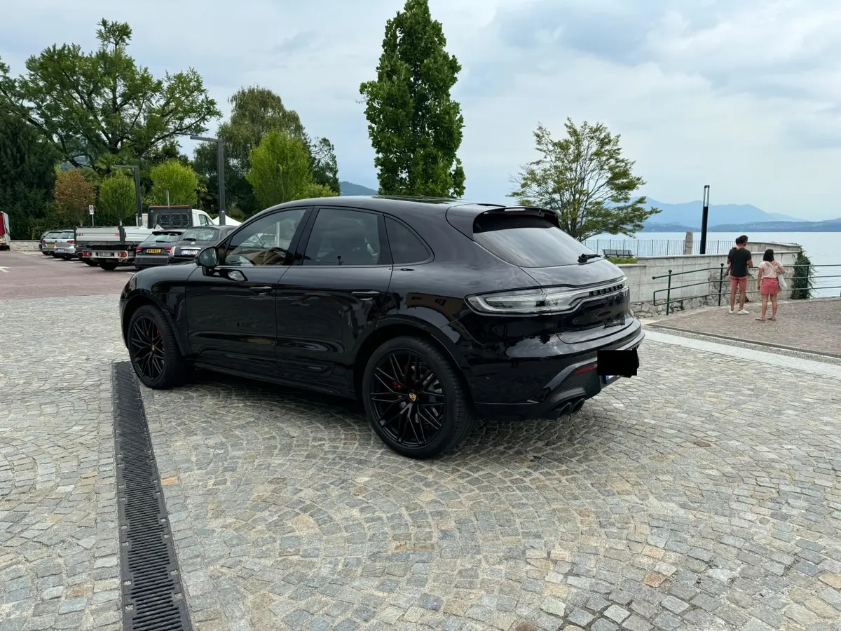 Porsche Macan GTS 2024, front view — Courchevel Luxury Car Rental, Courchevel. The Macan GTS carries 440 hp through a compact SUV body that suits the climb from…