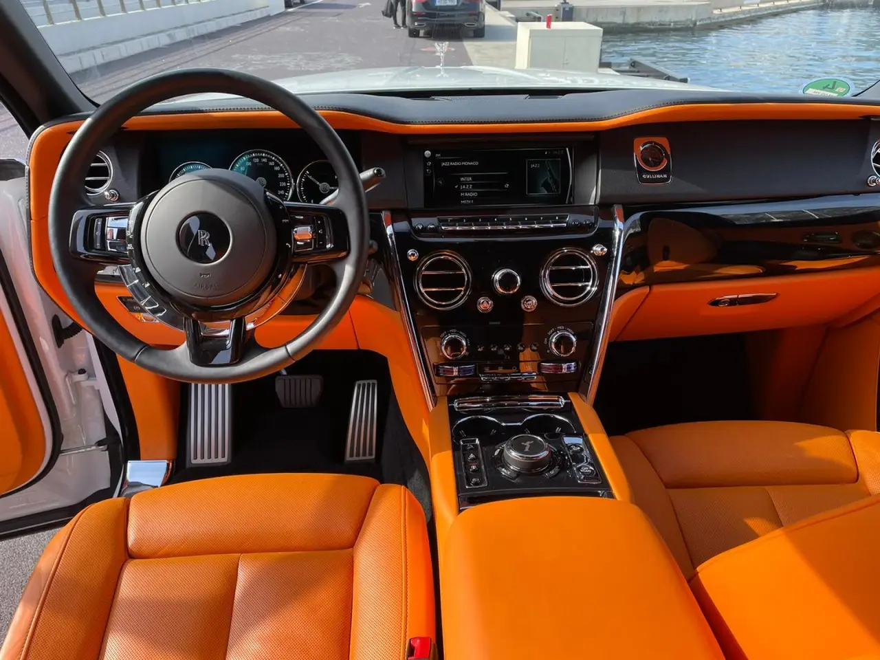 Rolls-Royce Cullinan 2022, rear view — Courchevel Luxury Car Rental, Courchevel. The Rolls-Royce Cullinan brings a different kind of capability to the mountain: 563 hp…