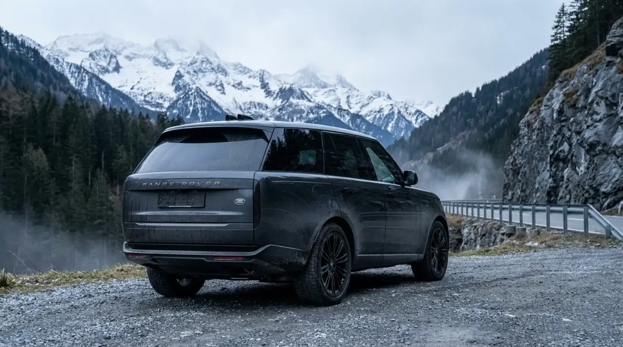 Rover Range Rover Autobiography P530 2026, front view — Courchevel Luxury Car Rental, Courchevel. The 2026 Range Rover Autobiography P530 brings 530 hp and a five-seat cabin to the kind…