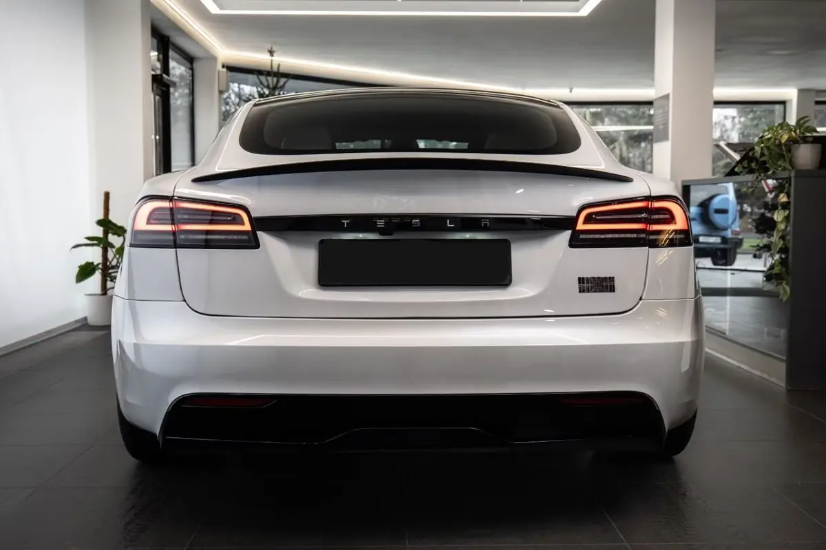 Tesla Model S Plaid 2025, interior — Courchevel Luxury Car Rental, Courchevel. The 2025 Tesla Model S Plaid brings 1020 hp to a car that seats five without asking…